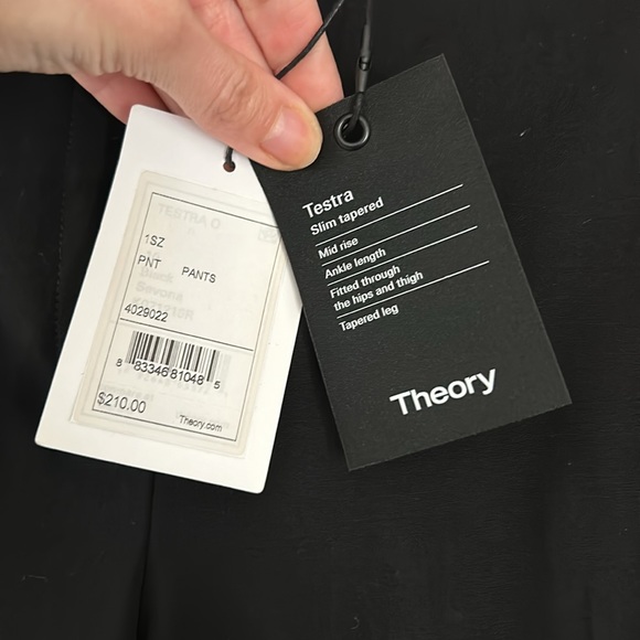 Theory Testra Slim Tapered Pants NWT - Picture 4 of 6
